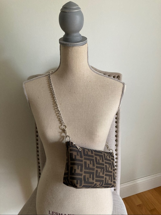 Handbags - Handcrafted Fashion 🧵 Pouch with Rainbow zipper